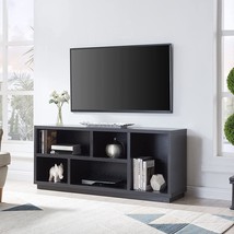 Winwood Rectangular TV Stand for TV&#39;s up to 65&quot; in Black - £167.20 GBP