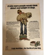 1976 Cycle 3 Dog Food Vintage Print Ad pa8 - £7.04 GBP