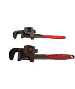 Globemaster Pipe wrench 8&quot; 64130 Drop Forged with Red Handle + second 8&quot;... - £7.63 GBP