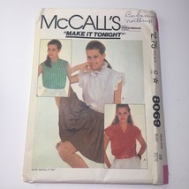 McCall&#39;s 8069 Size 10 Misses&#39; Blouses - $12.86