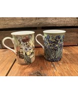 Set Of 2 STECHCOL Coffee Mug Tea Cup Gracie Bone China Van Gogh - $19.79