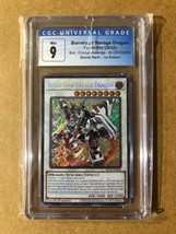 BLCR-EN083 Borreload Savage Dragon Secret Rare 1st Edition YuGiOh Slab G... - £19.91 GBP