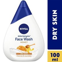 NIVEA Milk Delights Nettoyant visage hydratant au miel (peau sèche), 100 ml - $13.57