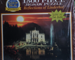 LINDERHOF PALACE Glow In the Dark 1500 Piece Jigsaw Puzzle Bavaria Germany - $18.69