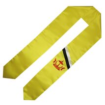 SNUWITH Brunei Flag Graduation Sash Double Sided 180x13cm - $190.10 MXN