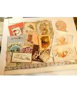 Christmas Card lot #2 - mostly vintage some reproductions. - £7.69 GBP