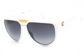 CARRERA FLAGLAB 13 0VK6 9O White/Grey Shaded 62-14-140 Sunglasses New Au... - $58.79