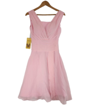 Prom Dress Pink Sleeveless Women&#39;s Size 2 - £23.33 GBP