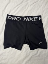 Men’s Nike Pro TEAM Compression Shorts Large Black Dri Fit Athletic Boxe... - $15.00