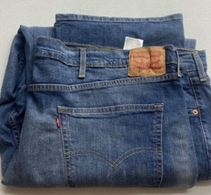 Levi&#39;s 559 Blue Jeans Mens 56 34 Regular Fit Denim Straight Leg - £20.25 GBP