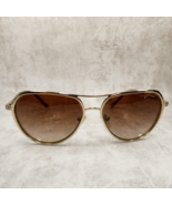 Michael Kors Light Gold Aviator Sunglasses FRAMES Madrid MK1036 121213 5... - $724.45 MXN