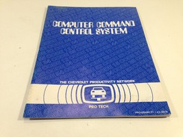 1980 Chevrolet Pro Tech Computer Command Control Service Manual Blue Book - $9.99