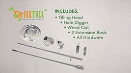 Included In The Package Is A Drill Bit, A Weeder, A Tiller, And Two Rods... - $51.93