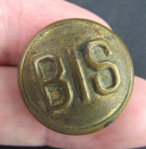Antique Military Button BIS brass MYSTERY - £73.36 GBP