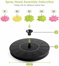 Petaloid Solar Power Fountain 1.4W Pump ****FEE SHIPPING**** - $23.28