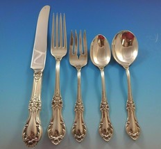 Wild Rose by International Sterling Silver Flatware Service 8 Set 45 Pieces - £1,696.15 GBP