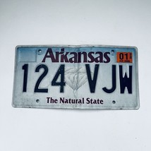 2019  Arkansas Natural State Passenger License Plate 124 VJW - $227.98 MXN