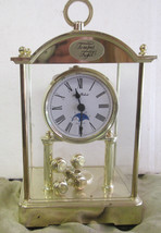Alan Roberts Tempus Fugit Quartz Anniversary Mantle Pendulum Clock PARTS - $35.78