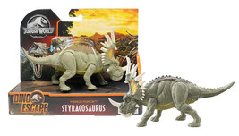 Jurassic World Dino Escape Fierce Force Styracosaurus 6in. Figure New in Box - £10.29 GBP