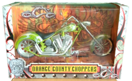 Orange County Choppers Iron Legends Emerald Flame Motorcycle - $64.66 CAD