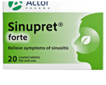 3 PACK  Sinupret Forte Relief of Sinusitis and Sinus Pain 20 t - $53.99