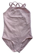 MdnMd My Dance And My Dream Girls Pink Sleeveless Crossed Back Leotard Size 13 - £5.45 GBP