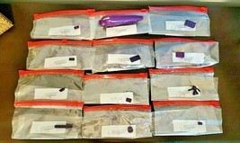 Lot of 125 Various Purple Hard Plastic Lego Pcs &amp; Parts Bagged Separate Per Item - £14.75 GBP