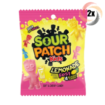 2x Bags Sour Patch Kids Lemonade Fest Assorted Soft &amp; Chewy Gummy Candy | 3.61oz - £8.03 GBP