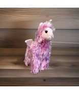 Llamacorn Plush Aurora World Llama Unicorn Pegasus Pink Purple Stuffed A... - $9.49