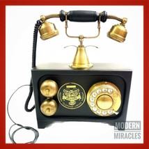 Nautical Wooden Victorian Rotary Telephone Maharaja Style Telephone Home... - £86.76 GBP