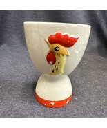 Vintage 1961 Holt Howard Rooster Chicken Egg Cup Holder - £6.10 GBP