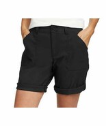 Eddie Bauer Women&#39;s Stretch Adjustable Length Bermuda Short (6, Black) - $374.91 MXN