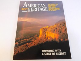 AMERICAN HERITAGE MAGAZINE  APRIL 1988 39/3 TRAVELING WITH A SENSE OF HI... - £4.69 GBP