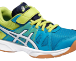 ASICS Kids Sneakers Pre-Upcourt Ps Solid Cozy Blue Green Size US 3 C414N - £31.24 GBP