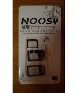 NOOSY NANO SIM CARD ADAPTERS SALE All Size For All Mobile Devices + Cell... - $93.19 MXN