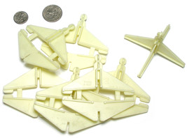 6pc Tyco Slot Car #2 Nite Glow Glow In The Dark Track Elevation Bridge Supports - £3.13 GBP