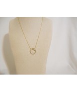 GIANI BERNINI 18k Gold/SS Plated Spiral Journey Pendant Necklace F109 $120 - $52.79