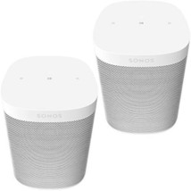 Sonos One SL - 2 Room Set The Powerful Microphone-Free Speaker for Music... - $543.51