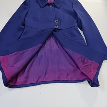 Rina Rossi 8823-20 Women's Purple Blue Dress Casual Blazer Coat Size 4 USA Made image 10