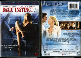 Basic Instinct 2 Unrated Extended Sharon Stone Dvd Sony Video New Sealed - £5.55 GBP