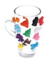 12pc Christmas Themed  Silicone  Glass Marker/Wine Markers/Drink Marker - $6.79