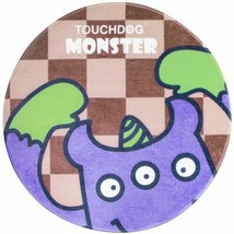 Touchdog Cartoon Three-eyed Monster Rounded Cat and Dog Mat - £18.33 GBP