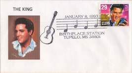 ZAYIX - US 2721 FDC Elvis Presley Birthplace Station Tupelo MS color cachet - £6.32 GBP