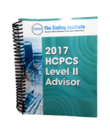 2017 HCPCS Level II Advisor Spiral Bound Book - £55.26 GBP