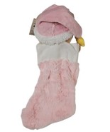 My First Christmas 2021 Baby Pink Stocking Plush Bear - £7.70 GBP