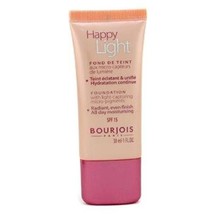 Bourjois Face Care 1 Oz Happy Light Foundation Spf15 - # 11 Rose For Wom... - $14.85