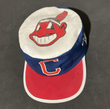 Cleveland Indians MLB Painter Cap Hat 80s Chief Wahoo Logo made in USA B... - £11.62 GBP