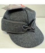 Stormy Kromer The Mackinaw Cap, Wool Winter Hat, Charcoal, 7 - $533.64 MXN