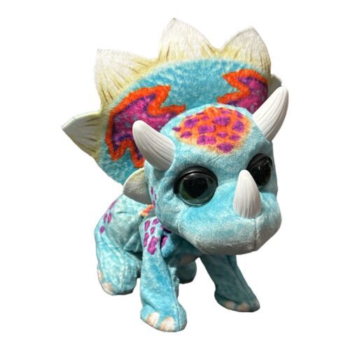 FurReal Friends Hoppin’ Topper Interactive Dinosaur Plush Pet Triceratops - $12.99
