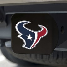 Houston Texans Hitch Cover Color Emblem on Black - $1,071.61 MXN